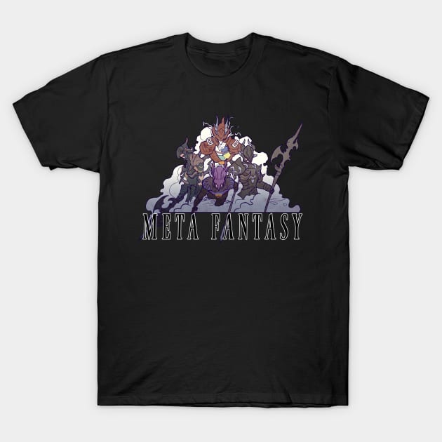 Dragoon Meta Fantasy T-Shirt by Kayla_Christine